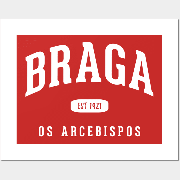 SC Braga Wall Art by CulturedVisuals